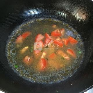 骨汤番茄金针菇