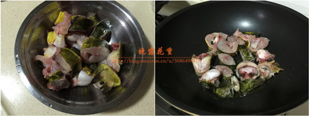 酸菜焖<a href=/shicai/shuichanpin/HuangGuYu/index.html target=_blank><u>黄骨鱼</u></a>步骤1-2
