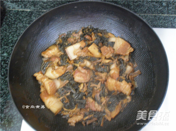 #六月鲜#菜干红烧肉的做法