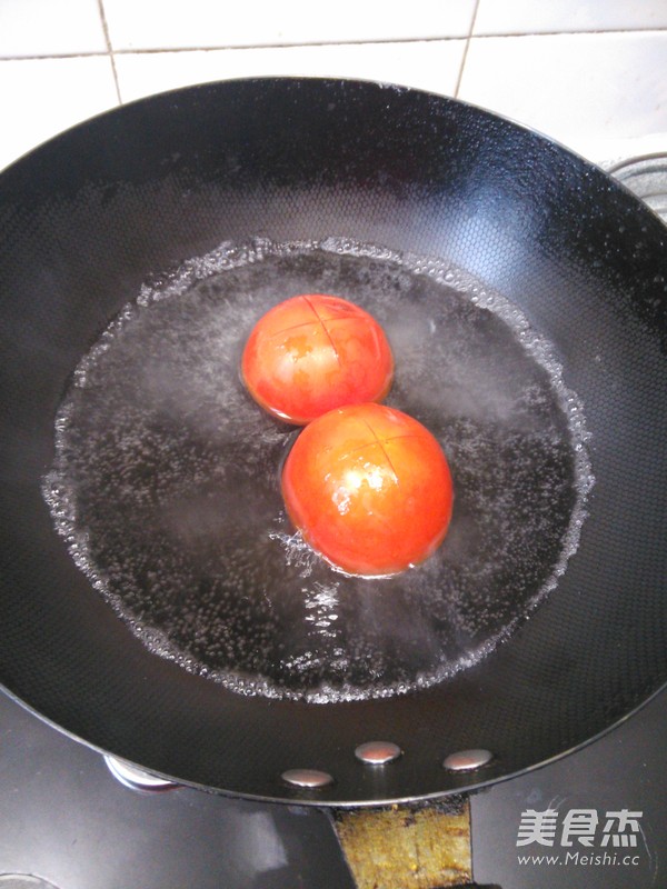 番茄炖肉片的做法