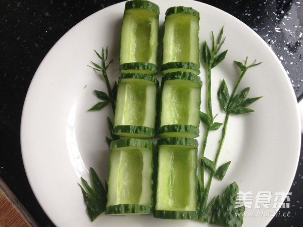 竹报平安——创意水果沙拉的做法