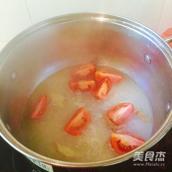番茄瘦肉面的做法