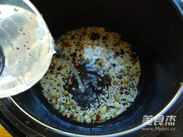 #苏泊尔#五色豆米粥的做法