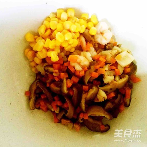 鲜香蔬菜海鲜粥的做法