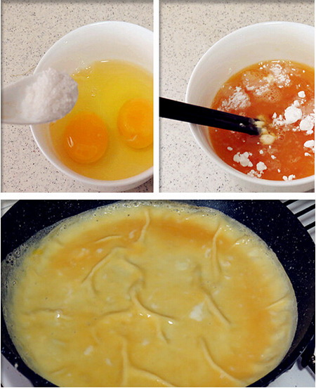 茄汁蛋包饭步骤5-7