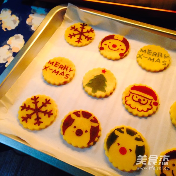 #圣诞节#圣诞<a href=/shicai/mimian/HuangYou/index.html target=_blank><u>黄油</u></a>饼干的做法