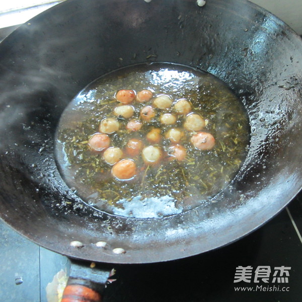 丸子梅菜汤的做法