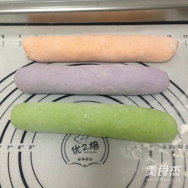 彩色水饺的做法