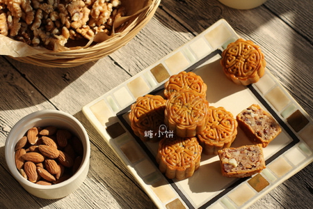 五仁广式月饼的做法