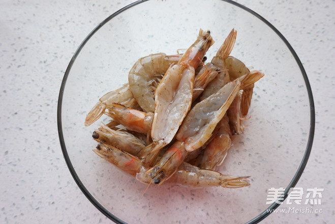 蒜蓉烤虾的做法