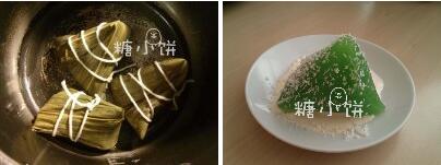 椰浆班兰水晶粽的做法步骤7-8