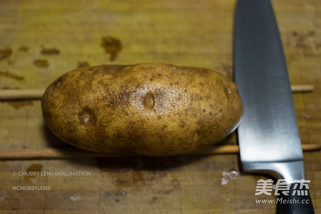 黑松露拉风焗薯的做法