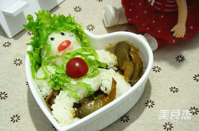 咖喱<a href=/shicai/shucai/MoGu/index.html target=_blank><u>蘑菇</u></a>饭的做法