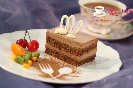 (图)咖啡慕斯蛋糕