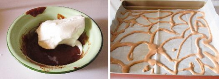 花纹豆沙蛋糕卷的做法步骤9-10