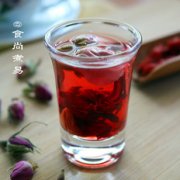 玫瑰洛神花枸杞茶的做法