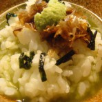 山葵柴鱼茶泡饭的做法