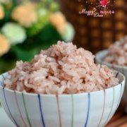 红粳米饭的做法