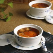 桂花果味莲子汤的做法