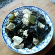 海芥菜炖豆腐的做法