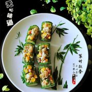 翠竹报春——虾仁小炒的做法
