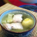 冬瓜扁豆猪骨汤的做法