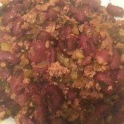 红豆腌菜炒肉沫的做法