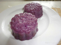 紫薯南瓜冰皮月饼的做法