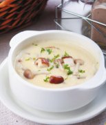 【奶油蘑菇汤】奶油蘑菇汤的做法_奶油蘑菇汤的热量