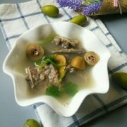 橄榄猪肺汤的做法