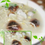 蛤蜊双菇汤鸡汤