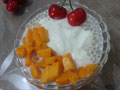 酸奶芒果西米露的做法