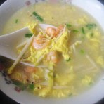 河虾春笋蛋汤的做法