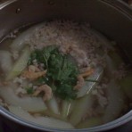 虾米肉末黄瓜汤的做法