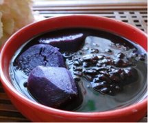 【紫薯黑米粥的功效】紫薯黑米粥的营养价值_紫薯黑米粥的做法