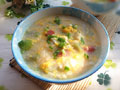 丝瓜蛋花疙瘩汤的做法