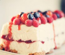 【蓝莓芝士蛋糕】蓝莓芝士蛋糕的做法