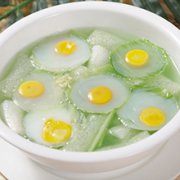 黄瓜鸽蛋汤的做法