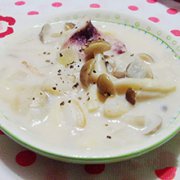 蘑菇海鲜浓汤的做法