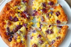 紫薯玉米披萨的家常做法
